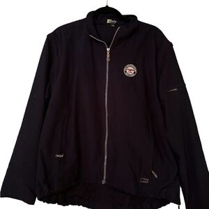 PGA Navy Size XL Travel Jacket Professional Golfers Association 2005 Baltistrol,